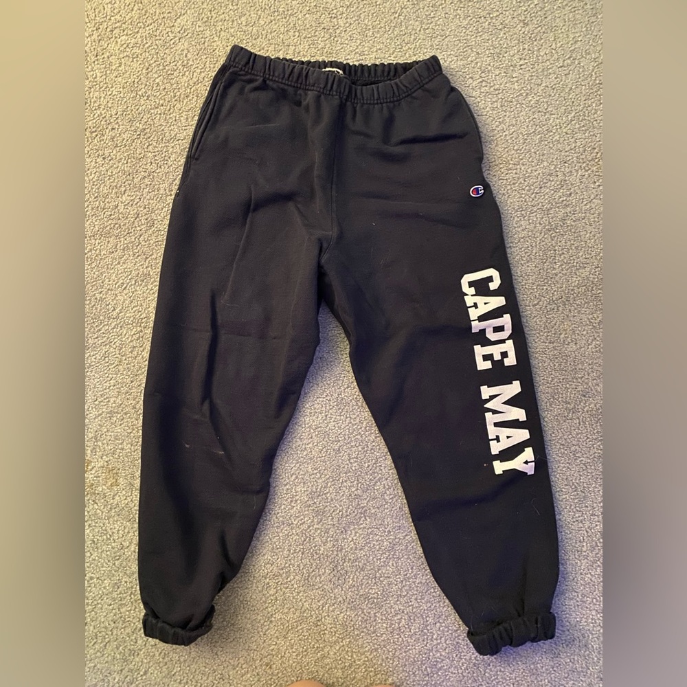 navy sweatpants